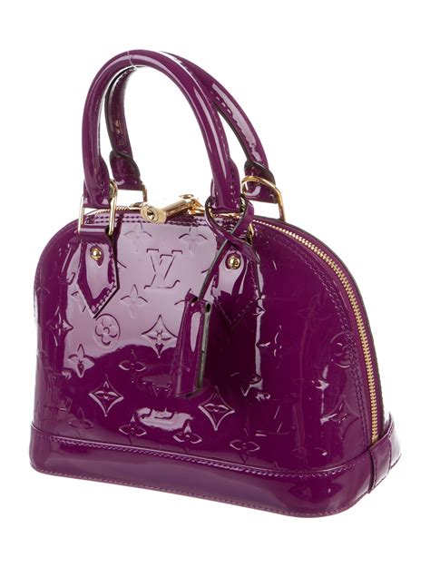 louis vuitton vernis purse|louis vuitton alma bag price.